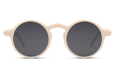 Heart-shaped sunglasses with pink lenses